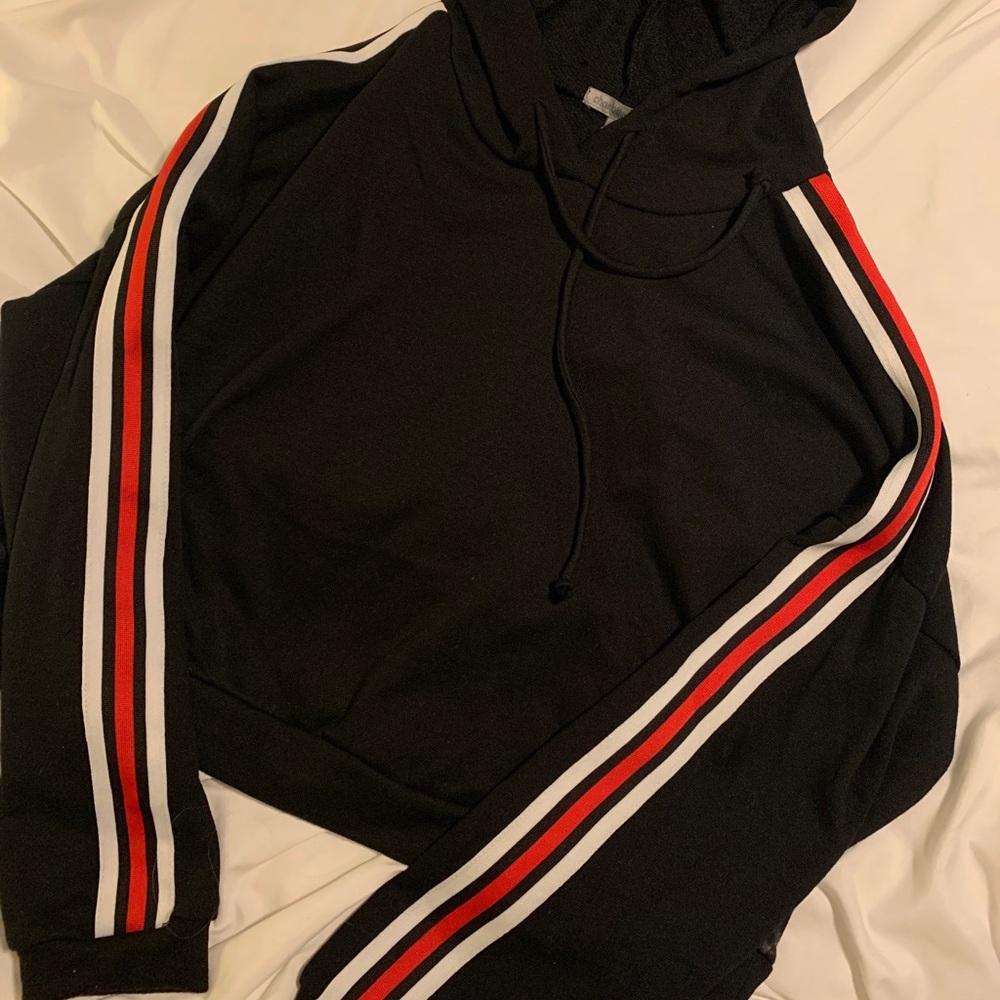 Charlotte Russe cropped longsleeve